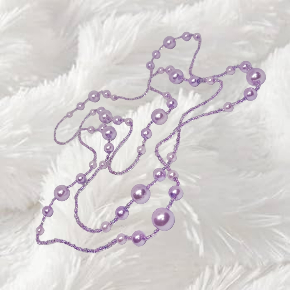 🌲10/$20. Light Purple Long Necklace